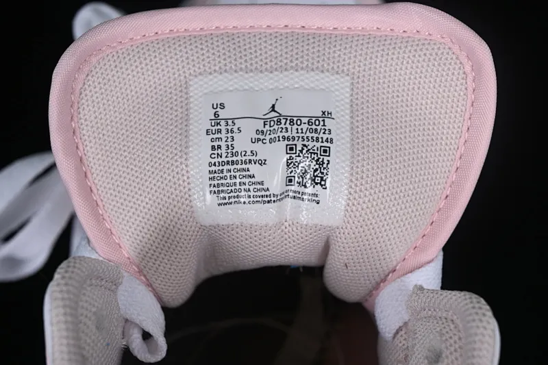All categories Air Jordan Jordan series basketball shoes Air Jordan 1 Mid Air Jordan 1 Mid AJ1 Joe 1 cherry blossom pink and purple Chinese cultural casual sneakers FD8780-601